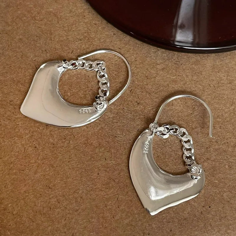 925 Indi Chain Hook On Earrings