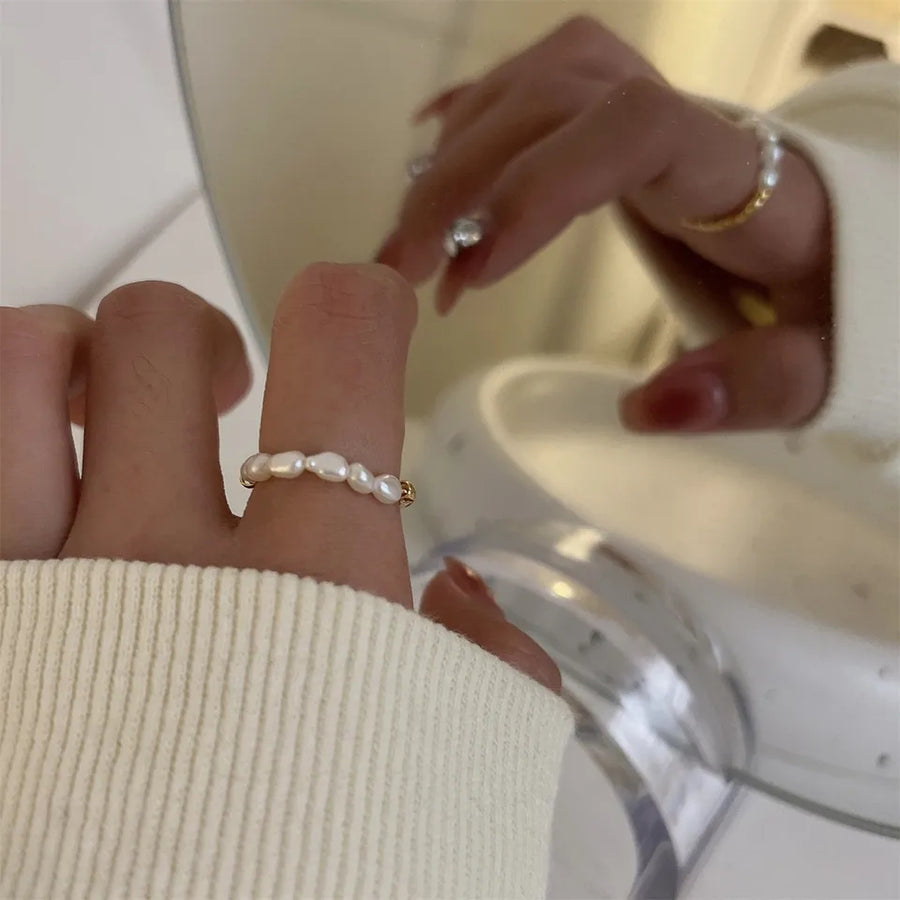 18K Maisy FW Pearls Ring (BACKORDER)