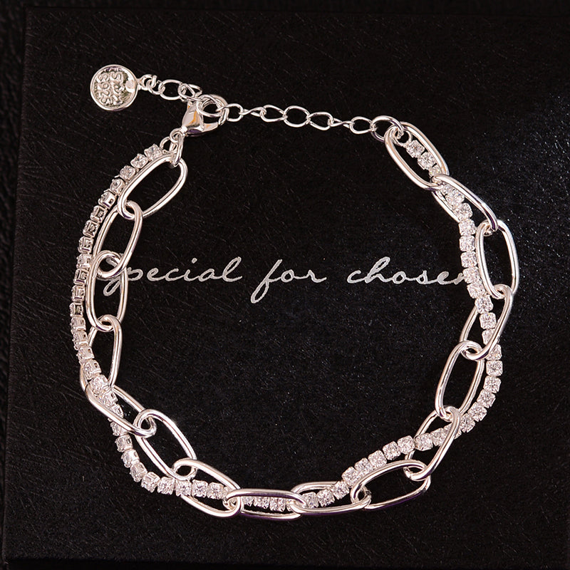 925 Bling Bling Twisted Chain Bracelet (BACKORDER)