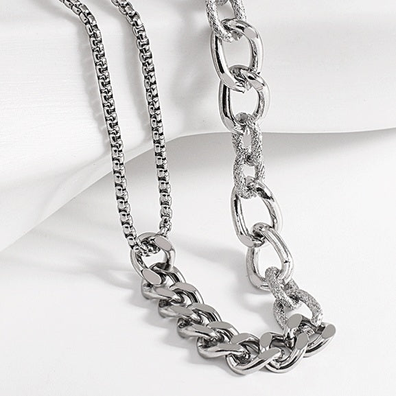 SS Multi Chains Chunky Necklace (BACKORDER)