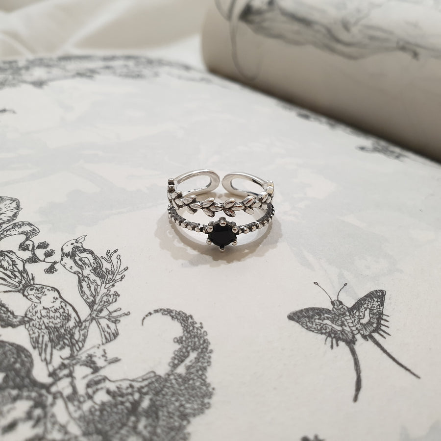 925 Floral Crown Ring (BACKORDER)