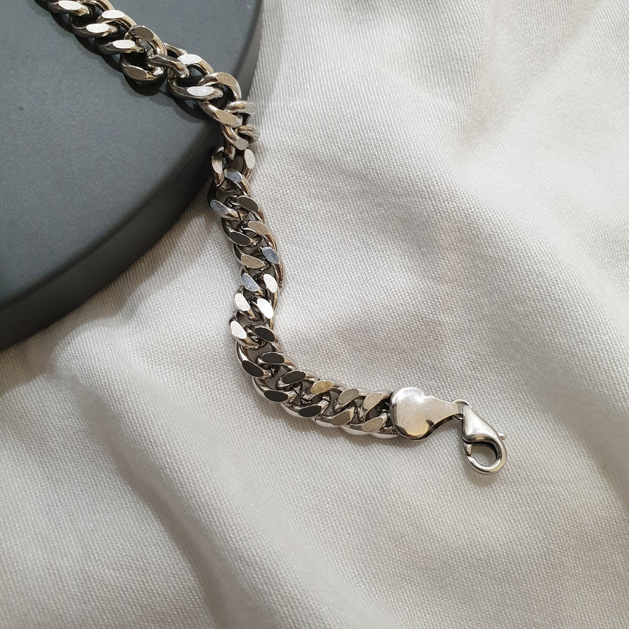 925 Flat Chain Bracelet (BACKORDER)