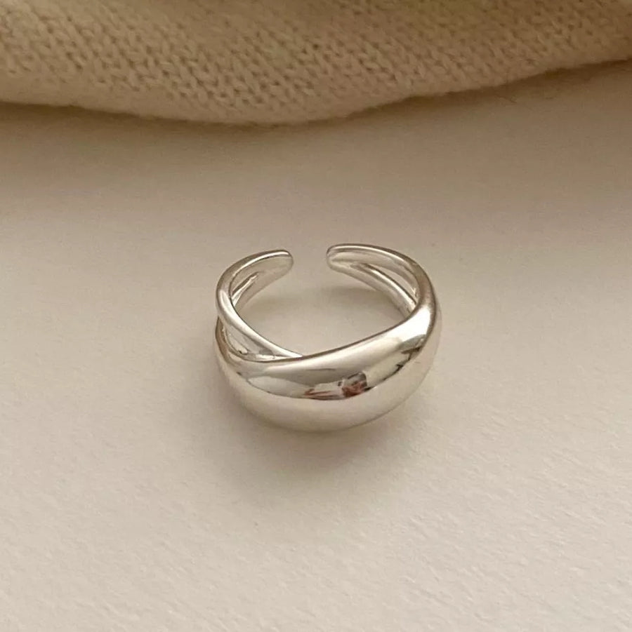 925 Chubby Layered Ring (BACKORDER)