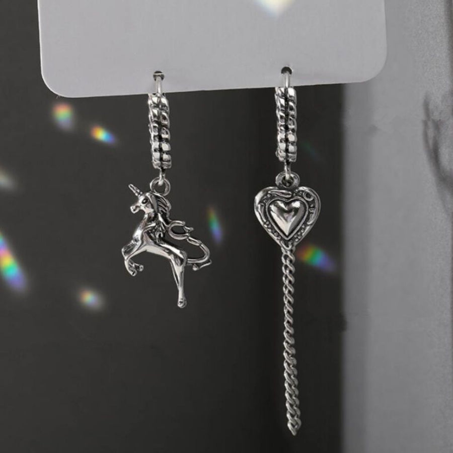 925 Dangling Unicorn Earrings (BACKORDER)