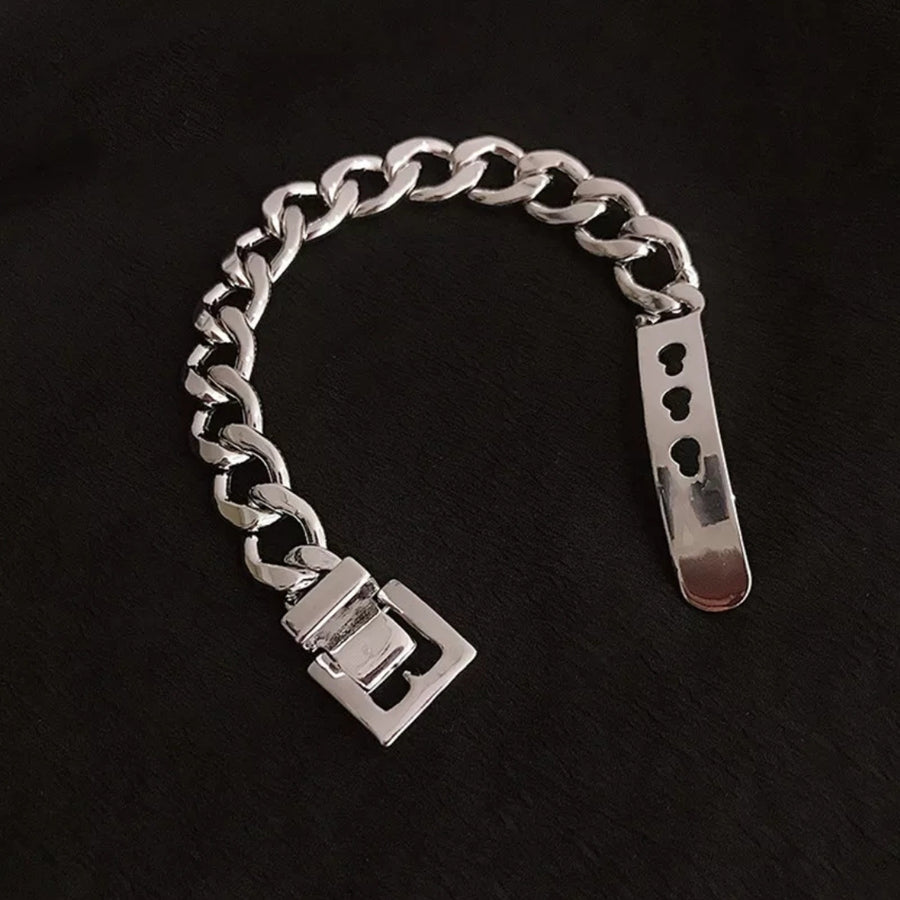 SS Chunky Belt Chain Bracelet (BACKORDER)