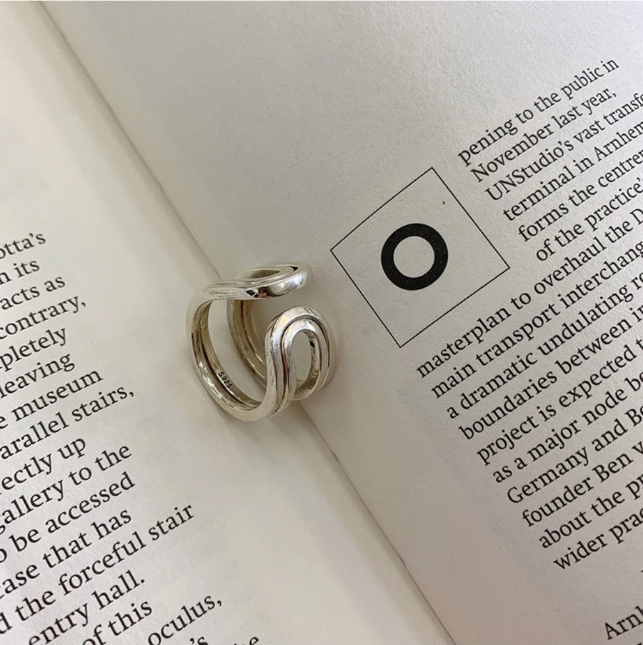 925 Xylia Layered Ring (BACKORDER)