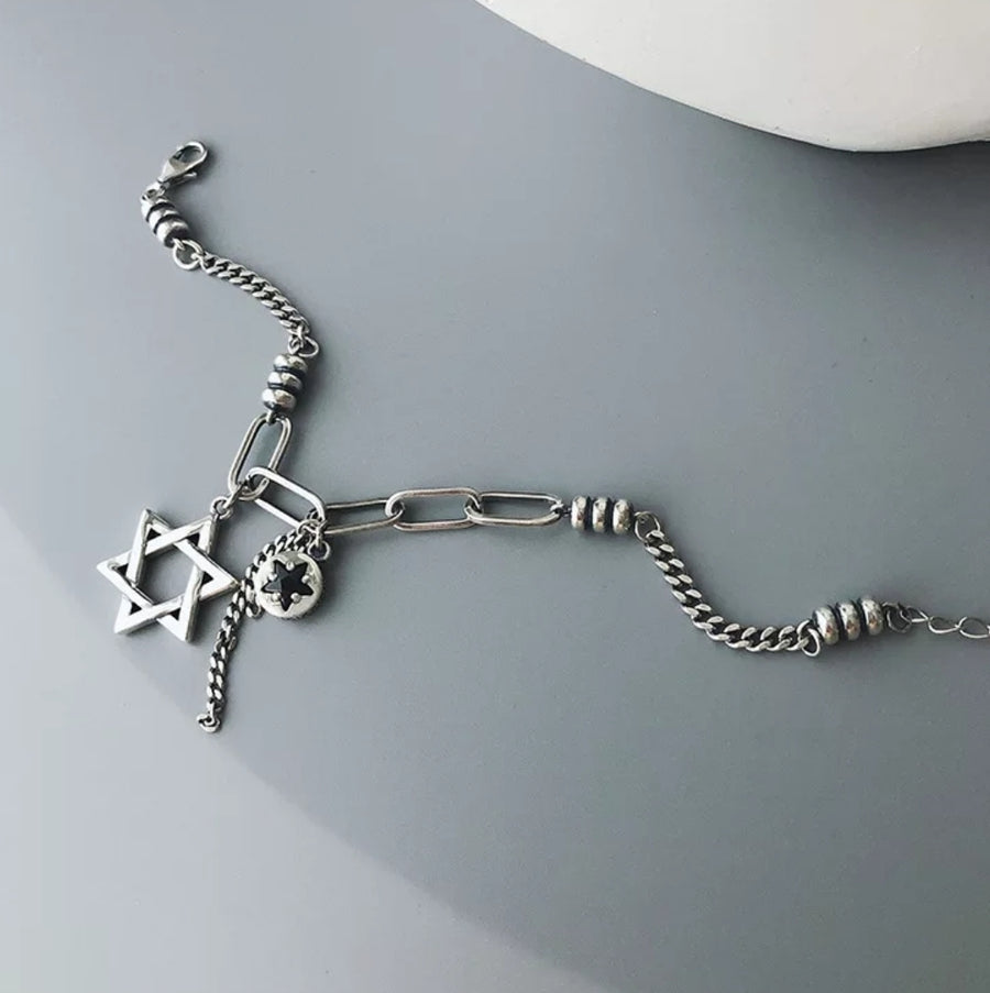 925 Roman Star Bracelet (BACKORDER)