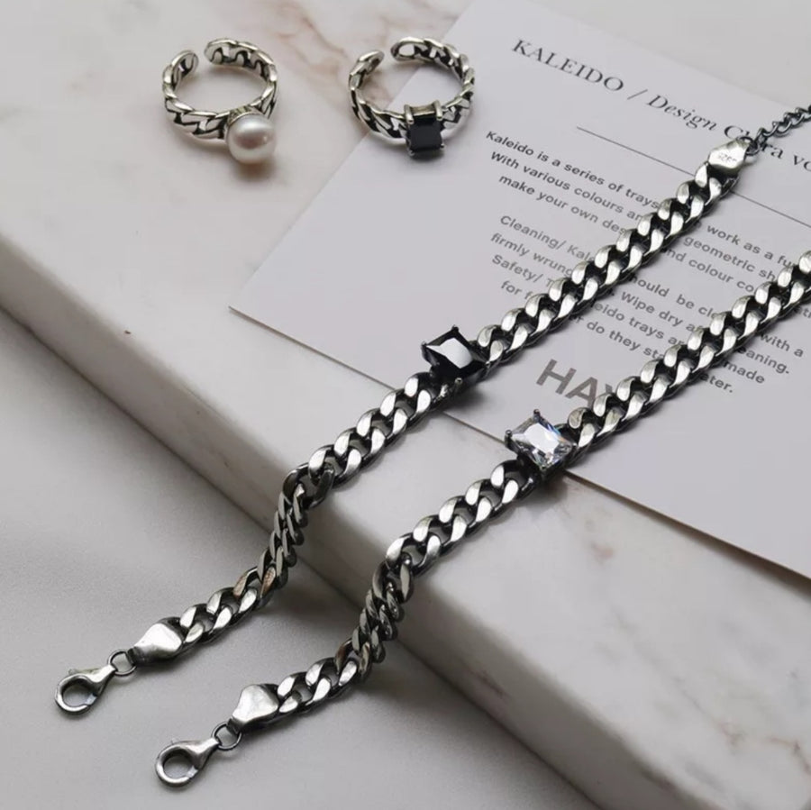 925 Alexis Flat Chain Bracelet (BACKORDER)