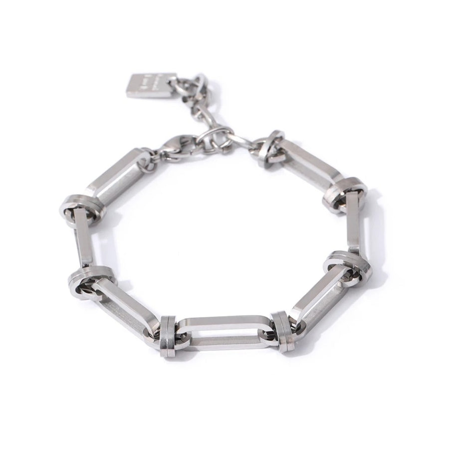 SS Chunky Knot Chain Bracelet (BACKORDER)