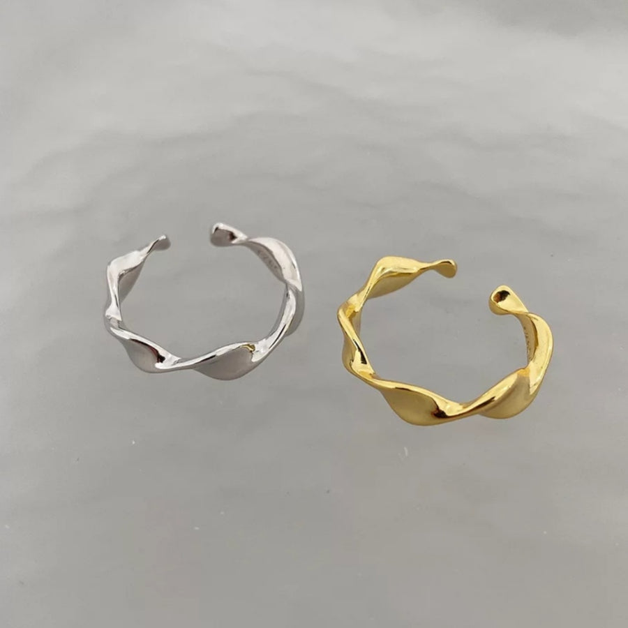 925 Twisted Waves Ring (BACKORDER)