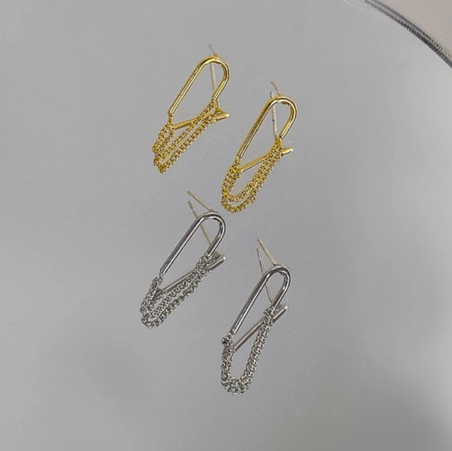 925 U-Chain Earrings (BACKORDER)