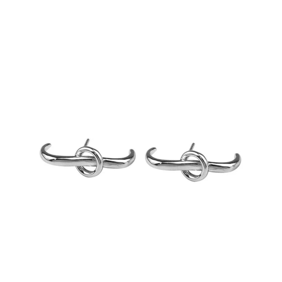 925 Knot Cuff Earrings (BACKORDER)