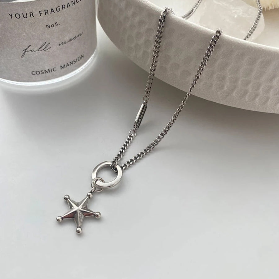 925 Patricia Star Chain Necklace