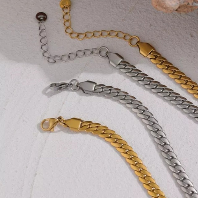 925 Hearty Snake Chain Necklace (BACKORDER)