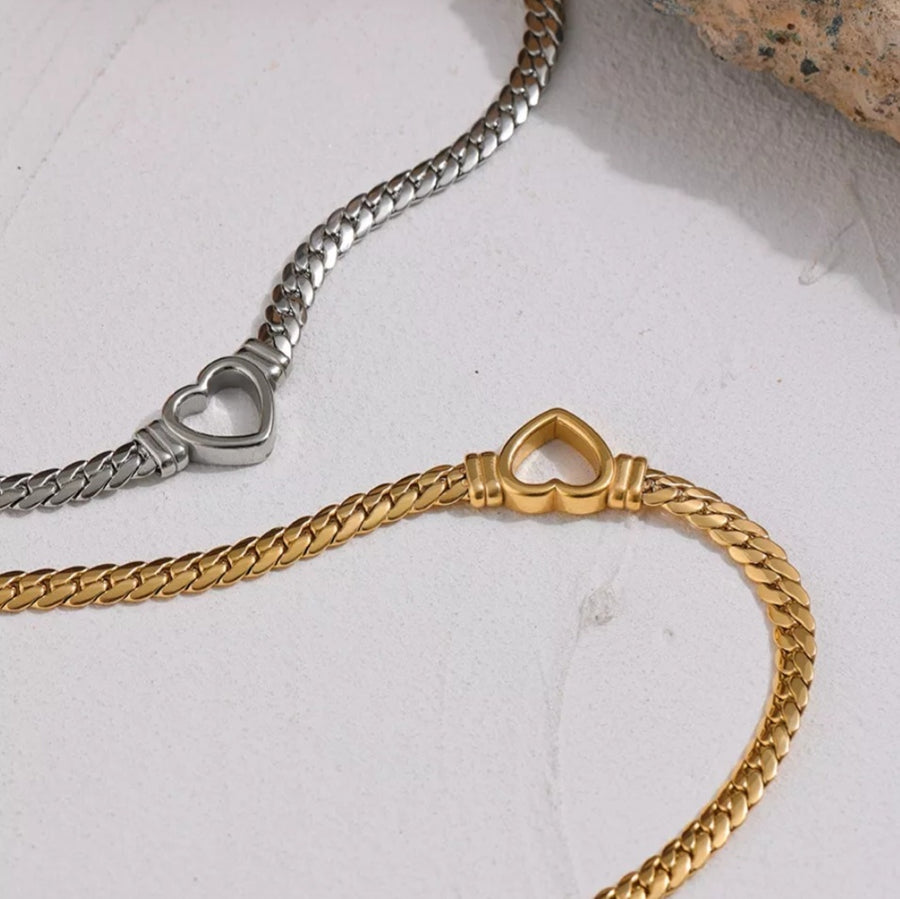 925 Hearty Snake Chain Necklace (BACKORDER)