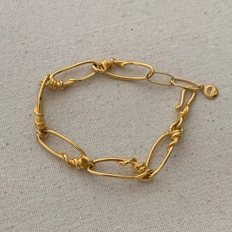 14K Abby Hook Chain Bracelet (BACKORDER)