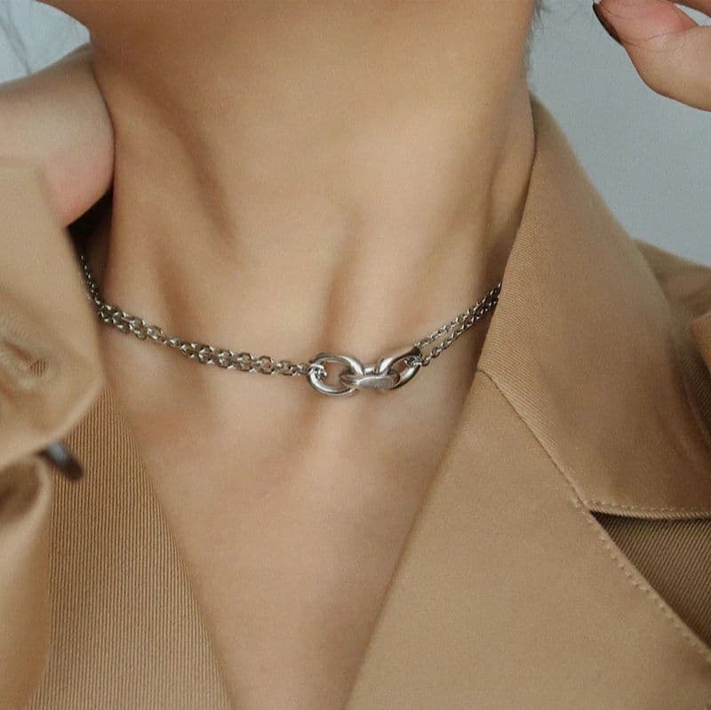 SS Curb Link Chain Necklace (BACKORDER)